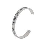 Гравированный браслет-манжета Gg And Bee GUCCI - фото 7