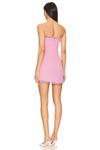 Мини-Платье без бретелек houda More To Come, розовый - фото 3