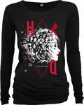 Рубашка с длинными рукавами Batman Harley Quinn, черный - фото