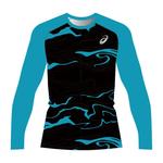 Беговая одежда для мужчин, черная Asics, черный - фото