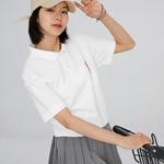 MLB Поло унисекс cream white - фото 7