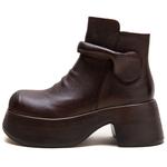 Jay Ботильоны женские коричневые/черные - фото