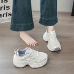TELENT Женские белые кроссовки Low Top Chunky, цвет White - фото 5