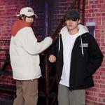 BOBBY ABLEY Пуховик Unisex, Black Blue - фото 9