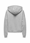 Худи ONLY Hoodie, Light Grey Melange/Grey - фото 7