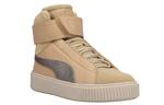 Кроссовки basket platform mid premium 'tan' Puma, бежевый - фото 3