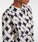 Платье макси с принтом analise Rixo, Diamond Wave Navy - фото 4