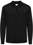 Рубашка-поло Paul Smith из мериносовой шерсти, черный - фото