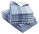 Кухонное полотенце Zollner 00000438 10er-Set, синий - фото