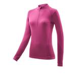 Спортивный топ Higher State Seamfree Long Sleeve Half Zip, розовый - фото