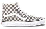 Кроссовки sk8-hi tapered grey/white washed checkboard Vans, серый - фото 2