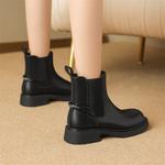 Ботинки Челси женские Josiny, хаки - фото 8