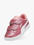 Детские кроссовки Smash 3.0 Glam PS Riptape PUMA, Pink - фото 6