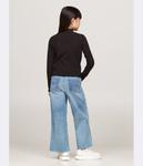 Блуза Slim fit Tommy Hilfiger, черный - фото 3