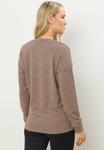 Джемпер Long Tall Sally Jumper, Brown/Light Brown - фото 2
