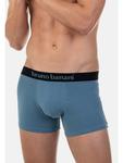 Трусы Bruno Banani Retro Short / Pant Flowing, цвет Blau/Schwarz - фото 3
