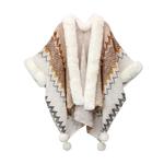 CMFY Шаль унисекс, Blue Red - фото 5