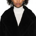 MaxMara Пальто Max Mara Oggeri с длинными рукавами, Black - фото 7