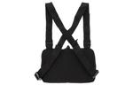 Сумка Air Jordan MA-1 Chest Rig Bag 'Black Gold' - фото 4