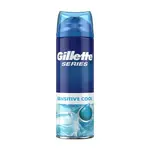 Гель для бритья Series Sensitive Cool, 200 мл, Gillette - фото