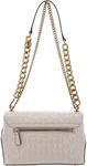 Сумка-трансформер GUESS Aventa Crossbody Flap, Stone - фото 3