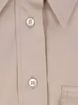 Рубашка с отделкой Monili Brunello Cucinelli, нейтральный - фото 3