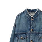 Куртка женская Miu Miu с карманами, синий - фото 4