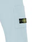 Спортивные брюки с нашивкой-логотипом Stone Island Junior, синий - фото 3