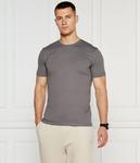 Футболка мужская Boss Orange однотонная хлопковая, серый - фото 3