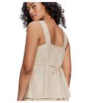 Топ Sanctuary Desert Tank, Sand Sequin Stripe - фото 4