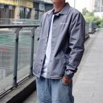 Куртка унисекс серая Champion, серый - фото 3