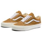 Обувь для скейтбординга Vans Old Skool унисекс, Brown/White - фото 2
