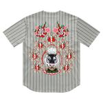 Джерси Supreme Tiger Embroidered Baseball Jersey, Pinstripe - фото 2