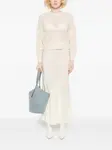 Свитер рыхлой вязки MAX MARA, белый - фото 2