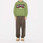 Свитшот SS25 классического кроя мужской KENZO, оливковый - фото 4