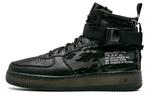 Кроссовки Nike Sf Air Force 1 Mid Black Cargo Khaki - фото