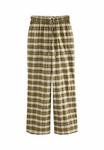 Брюки Next WIDE LEG PULL ON CHECK, Green White/Green - фото 4