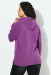 Худи Ulla Popken Hoodie, Pale Plum/Berry - фото 2