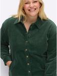 Блузка-рубашка цвета мха sheego - фото 5