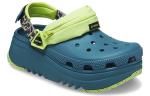 Сабо Crocs Hiker Xscape Animal Print Clog 'Teal Green' - фото 3