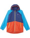 Куртка L.L.Bean Wind and Rain Jacket, цвет Dark Royal Blue/Bright Orange - фото