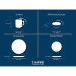 Сервиз Caldera с радужной глазурью Creatable, Eisblau - фото 8