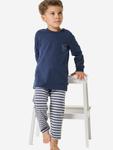 Пижама SCHIESSER Nightwear 1, темно-синий - фото 6