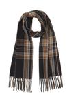 Шарф PIOMBO Scarf, Black White/Black - фото
