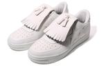 Кроссовки A BATHING APE Quilt Tassel Leather Sneakers, белый - фото 5