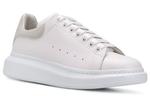 Кроссовки oversized sneaker 'white grey suede' Alexander Mcqueen, белый - фото 2