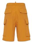 DSQUARED2 шорты карго с принтом Icon, оранжевый - фото 2