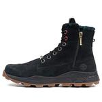 Кроссовки brooklyn side zip boots 'black nubuck' Timberland, черный - фото