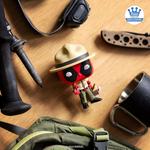 Фигурка Marvel Park Security Deadpool Chibi Funko - фото 2