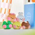 LINE FRIENDS Мягкая игрушка Minini Collection Brown Bear Connie Rabbit Cute Squeeze Dolls - фото 9